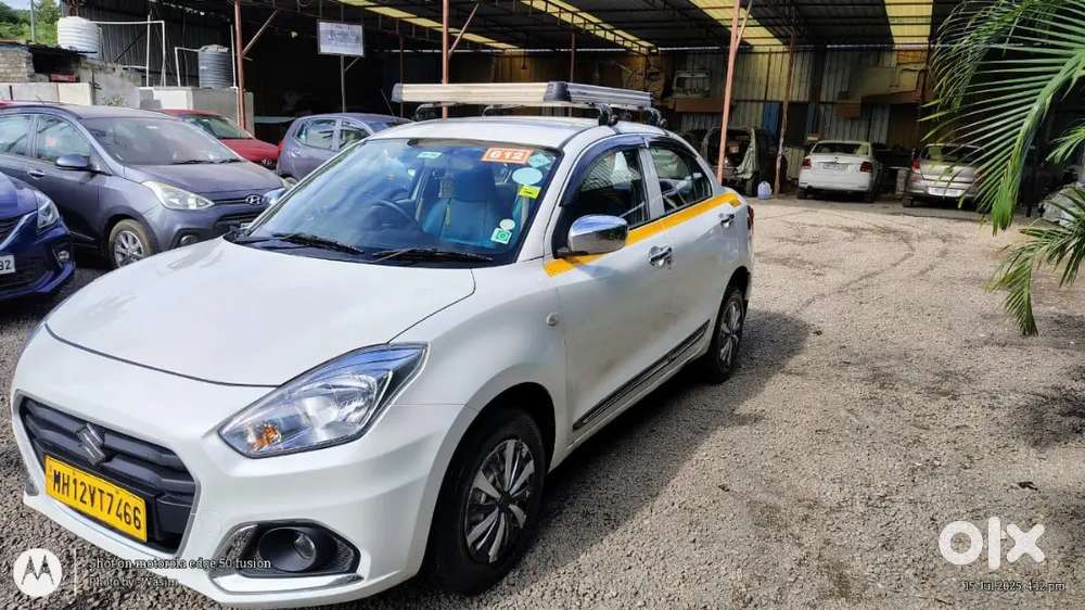 Yellow Plate T Permit Maruti Suzuki Dzire 2023 Car