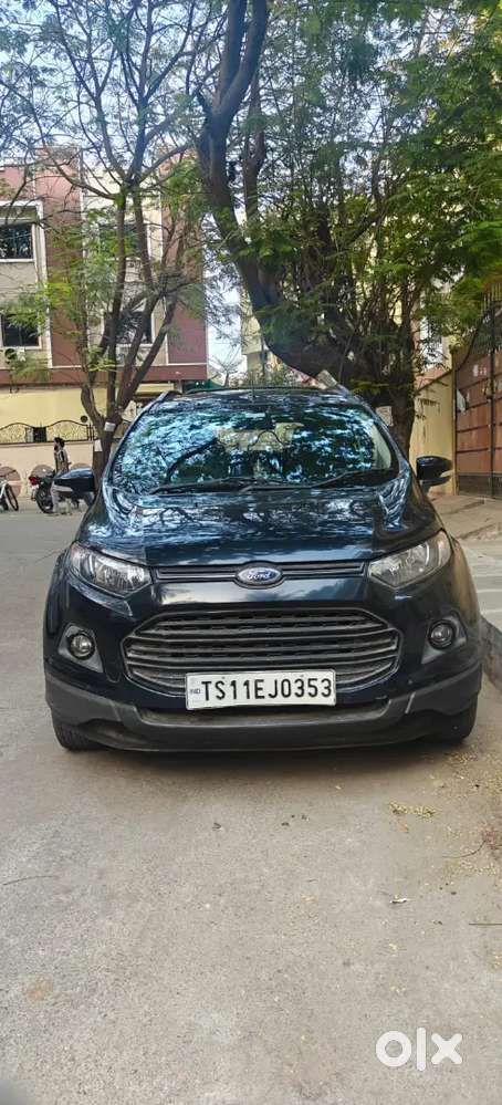 Ford Ecosport 1.5 Petrol Titanium At Bsiv Panter Black