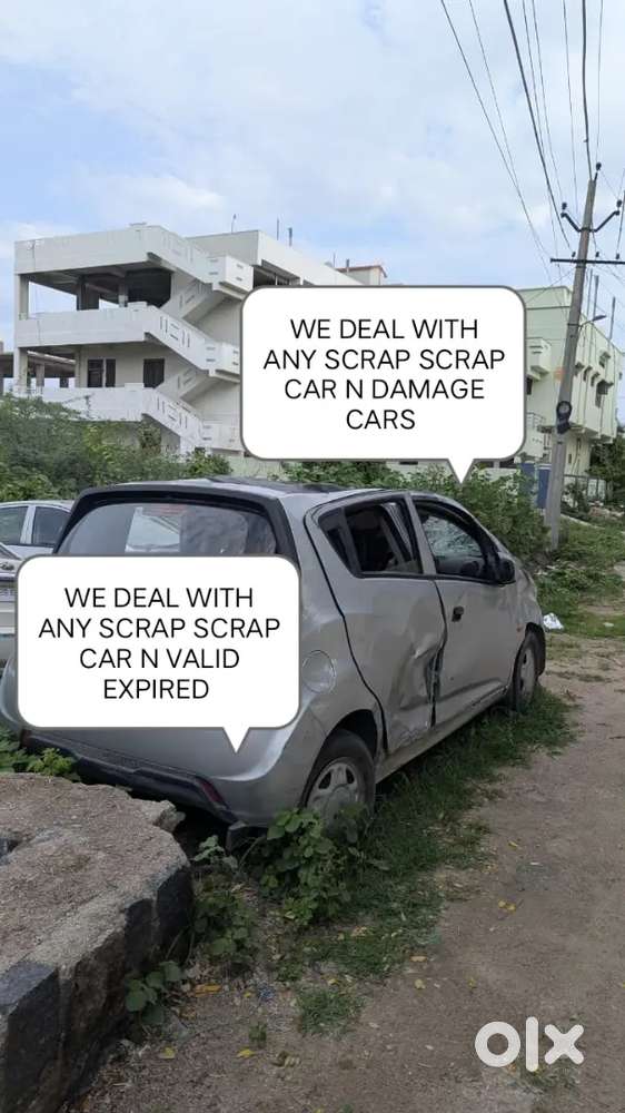 WE BUY ALL SCRAP SCRAP CAR N VALID EXPIRED CARS N PARKING PROBLEM CAR