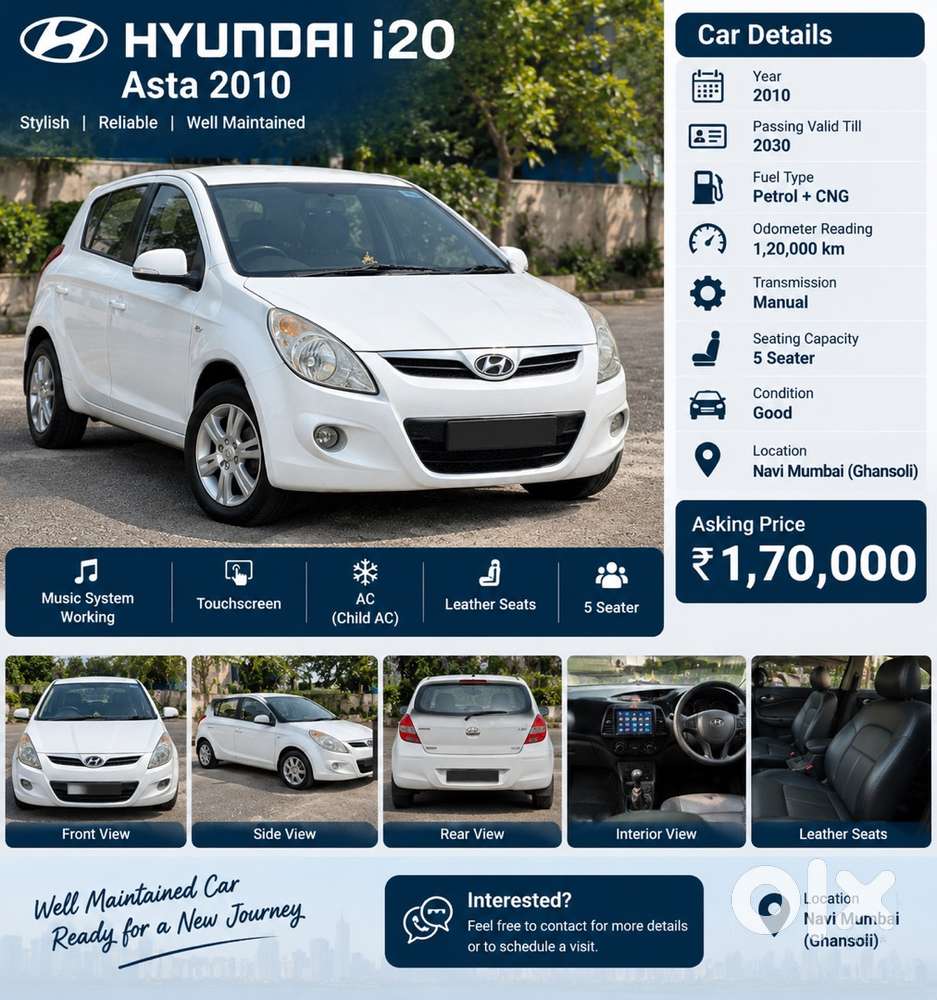 Hyundai I20 Asta 2010