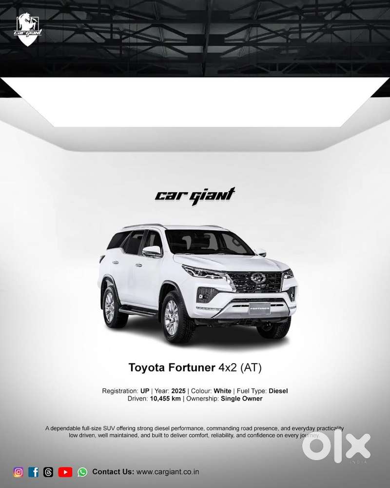 Toyota Fortuner 4x2 At 2.8 Diesel, 2025, Diesel