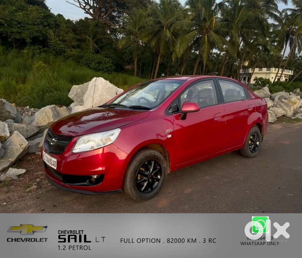 Chevrolet Sail 2013 Petrol 83000 Km Driven