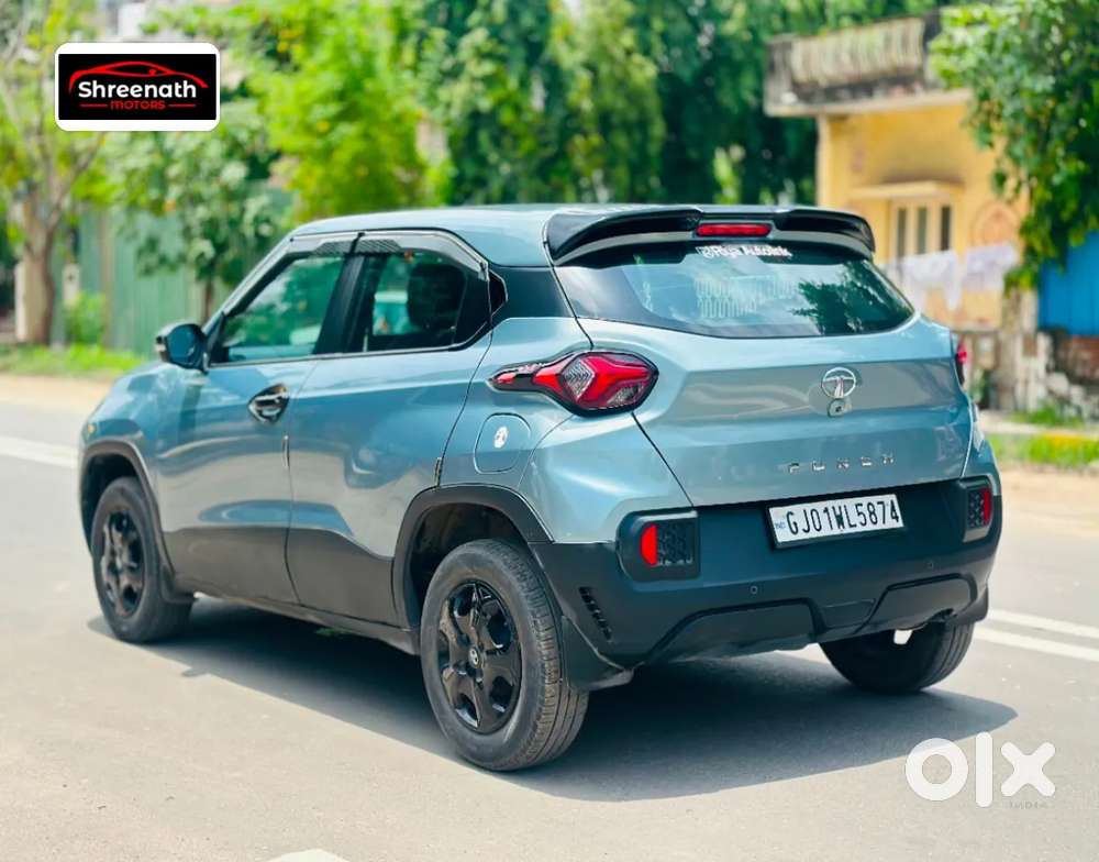 Tata Punch 1.2 Revotron Adventure Camo Rhythm Amt, 2023, Petrol