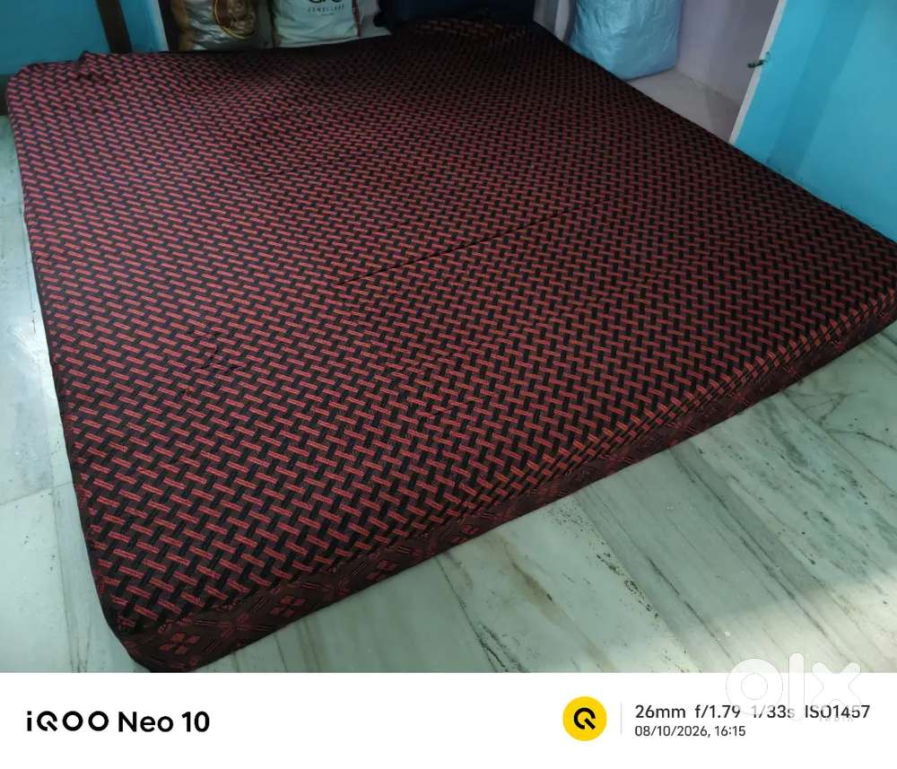 Century King size double bed mattress with free cover.