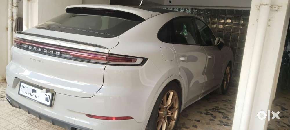Porsche Cayenne Coupe Platinum Edition, 2024, Petrol