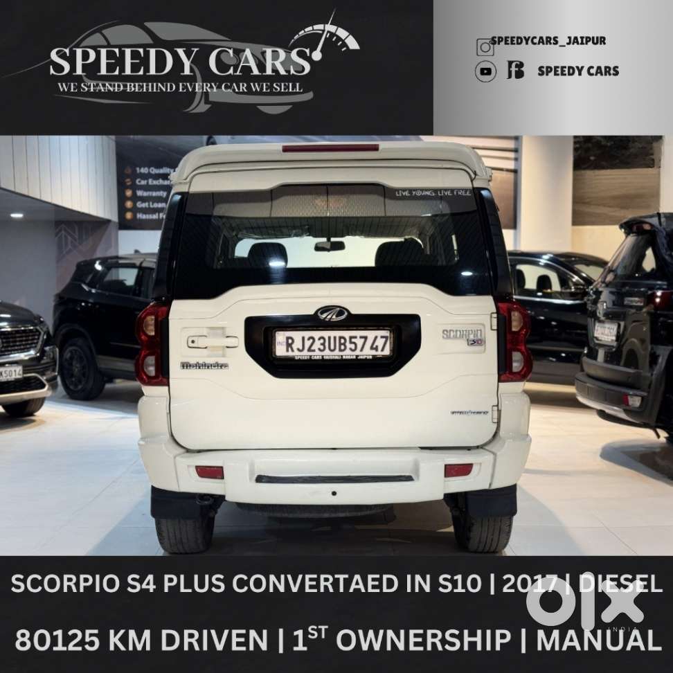 Mahindra Scorpio S4 Plus, 2017, Diesel