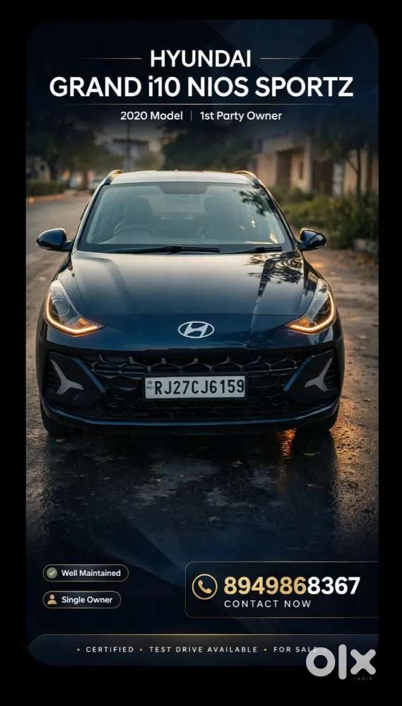 Hyundai Grand I10 Nios Sportz 2020