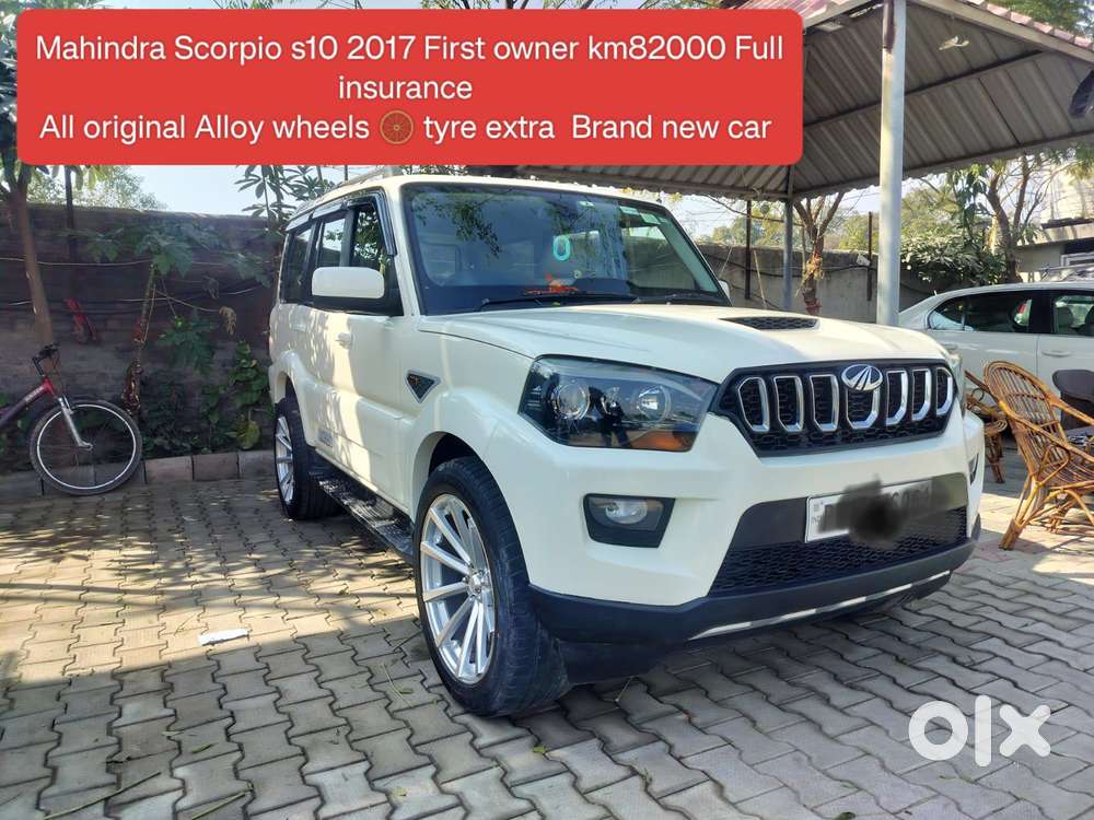 Mahindra Scorpio S10 8 Seater, 2017, Diesel