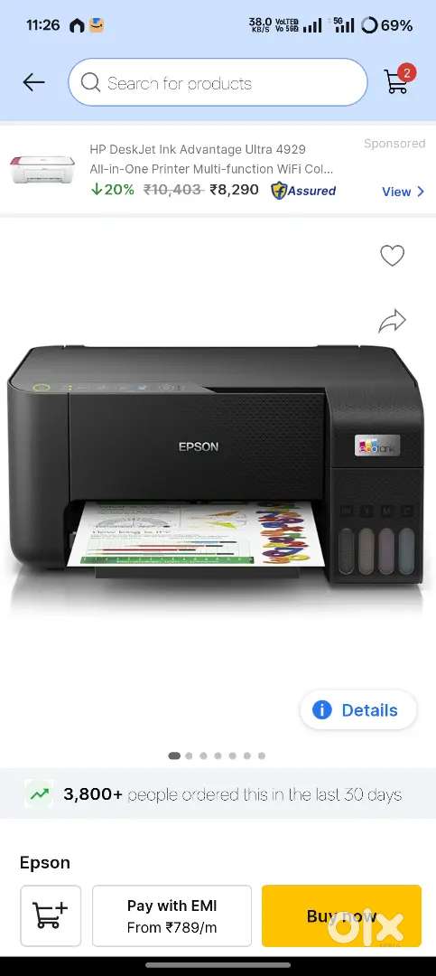 Epson l3250 multi-function
