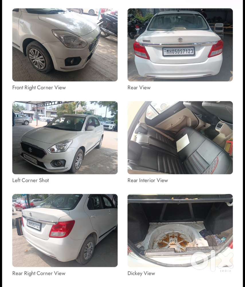 Maruti Suzuki Dzire 2018 Year