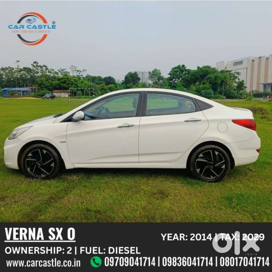 Hyundai Verna Sx Option, 2014, Diesel