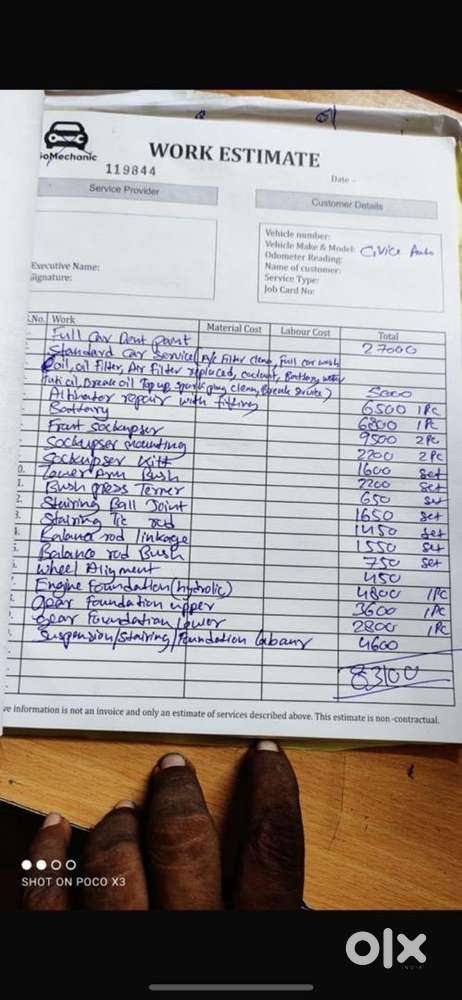 Honda Civic 2008 Cng & Hybrids Well Maintained Height Pad New Cng Kit