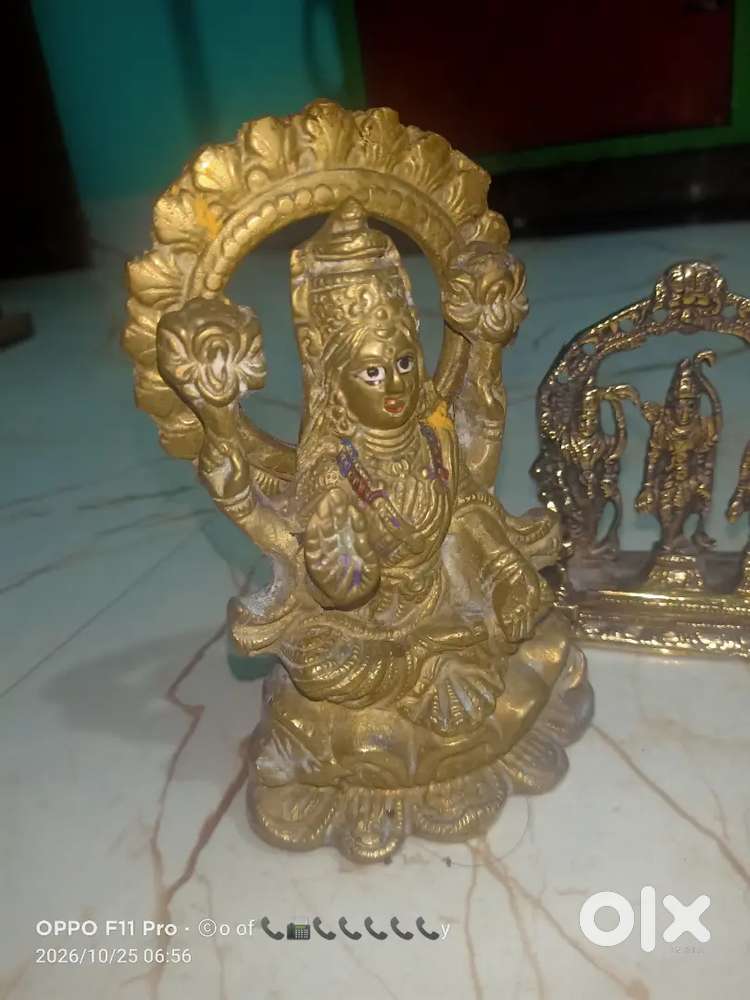 Brass idols