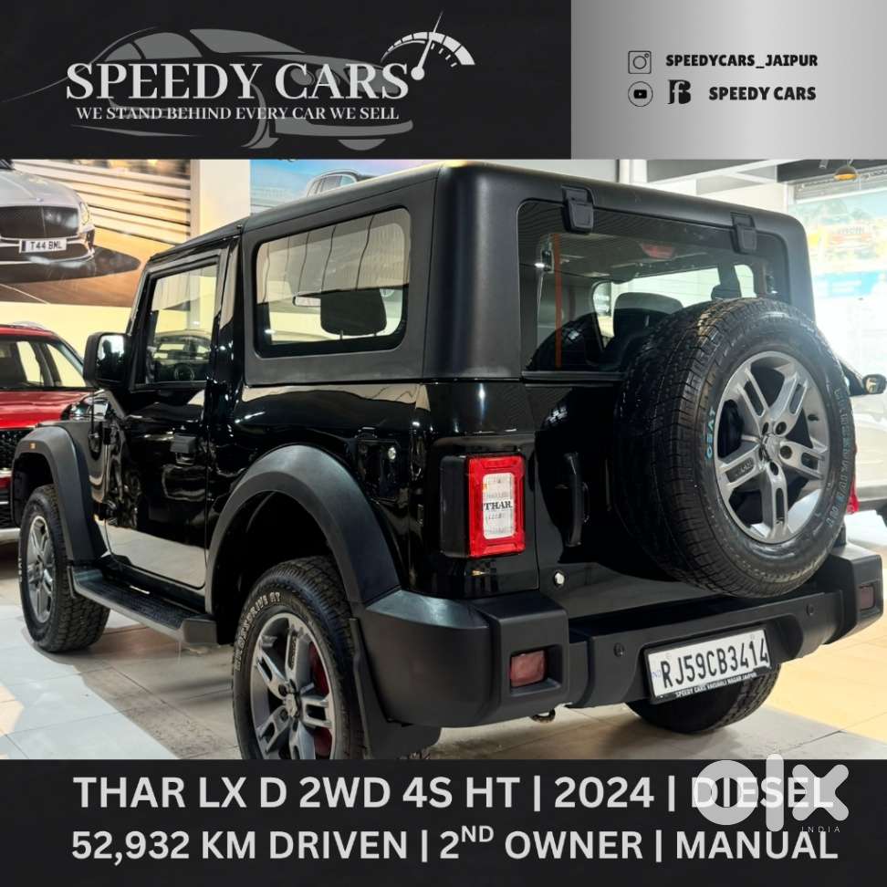 Mahindra Thar Lx Hard Top Diesel Mt Rwd, 2024, Diesel