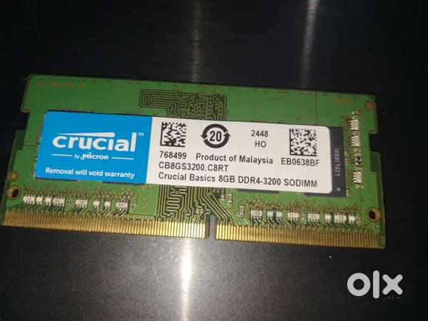 DDR4 8GB RAM CRUCIAL