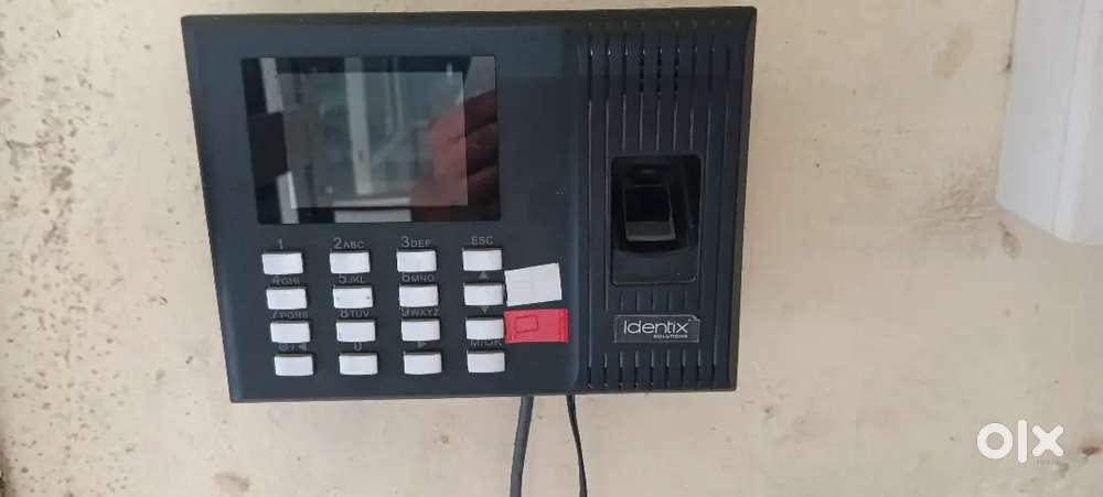 Identix bio metric device for attendance