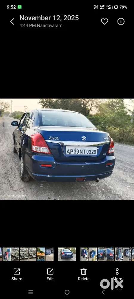Maruti Suzuki Dzire 2009 Petrol 85000 Km Driven