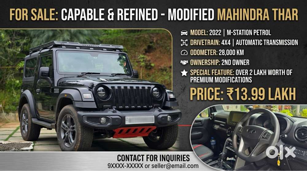 Mahindra Thar Lx 2022
