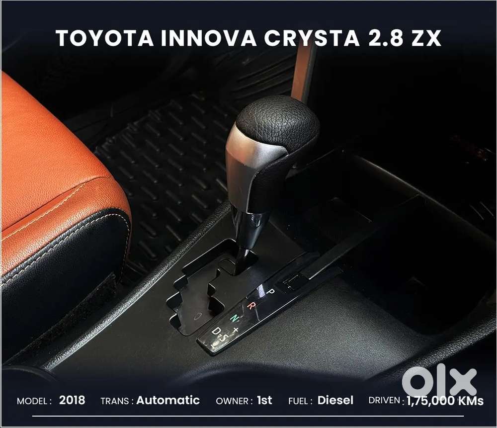 Innova Crysta 2.8 Zx At 2018 Dl Reg