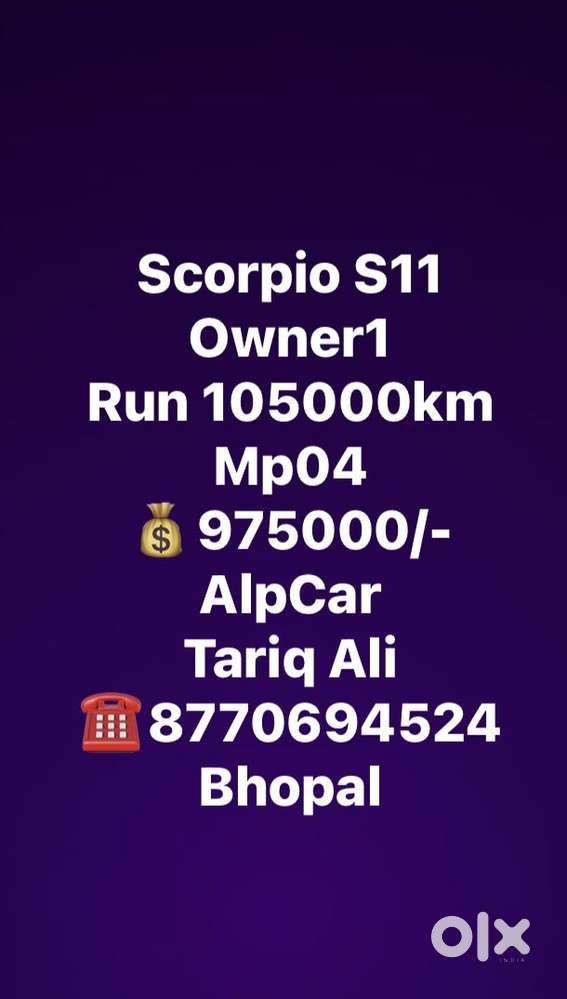 Mahindra Scorpio S11 Mt 7s, 2019, Diesel