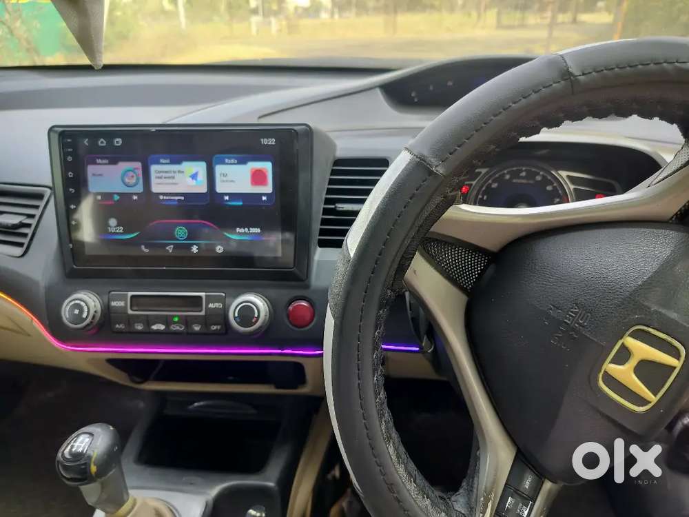 Honda Civic 2011 Cng & Petrol 65000 Km Driven, Sunroof,all Tyre New