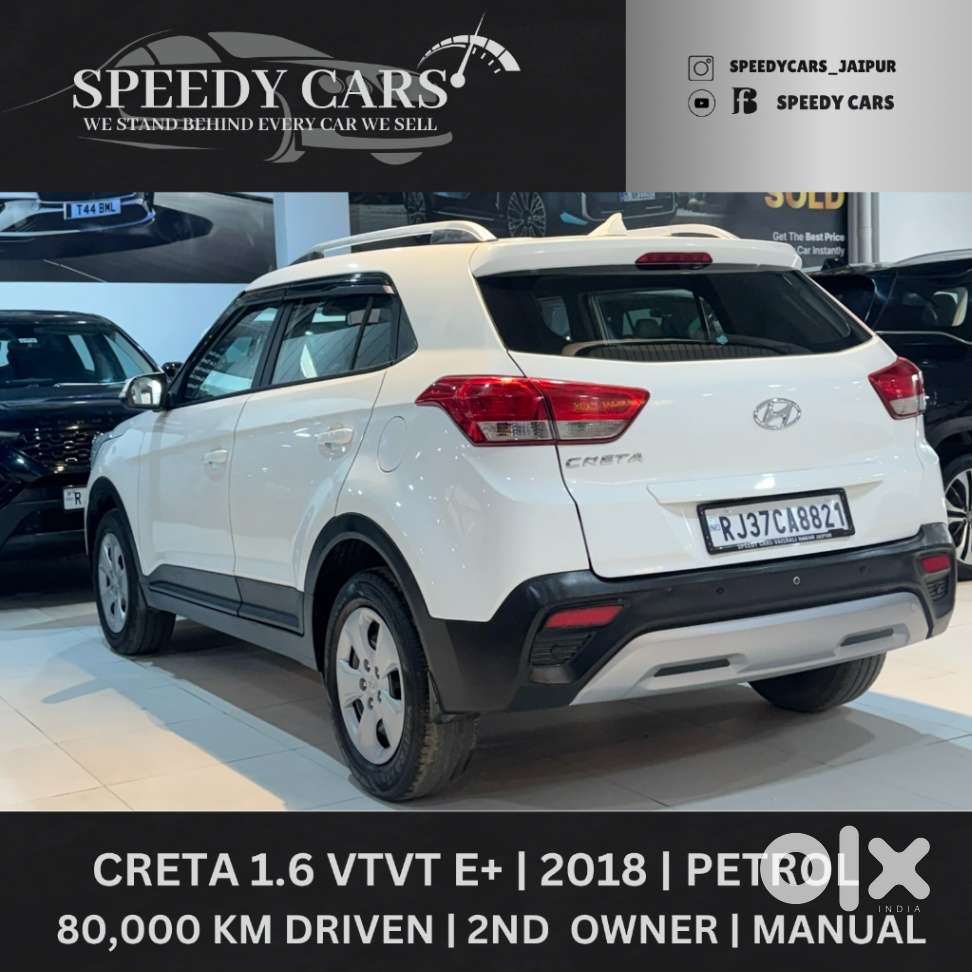 Hyundai Creta 1.6 Ex Vtvt, 2018, Petrol