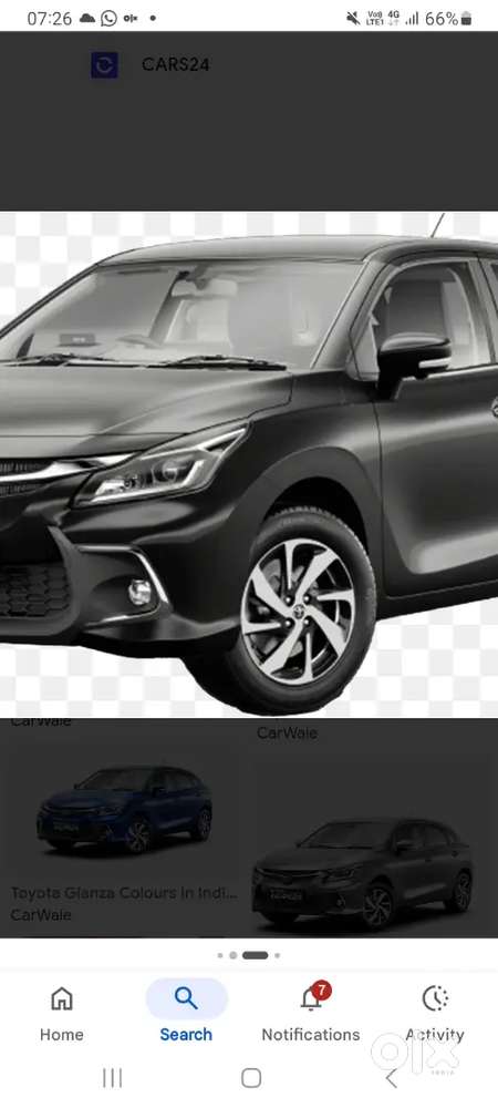 Toyota Glanza 2024 Petrol 13000 Km Driven