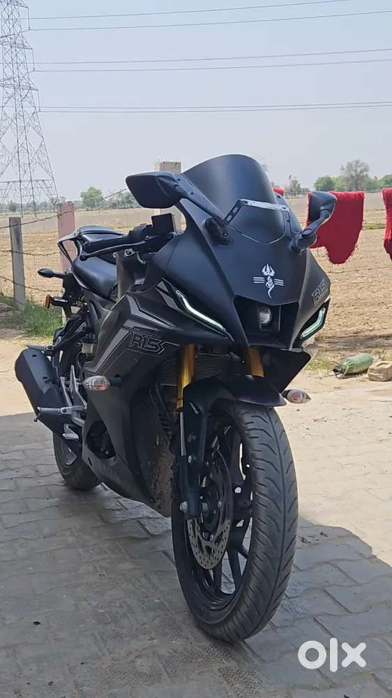 Yamaha R15 V4 2023 - Motorcycles in Kalka Village, Rewari - 1857774533