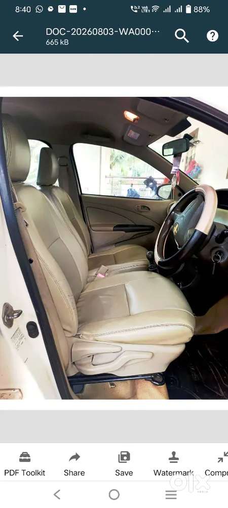 Toyota Etios Liva 2015 Diesel Good Condition