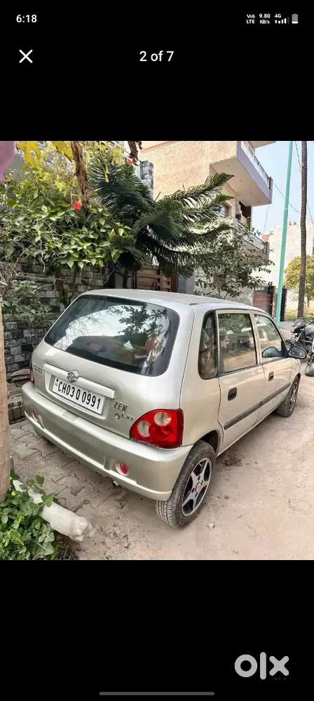 Maruti Zen Car Sale Only Chandigarh Address Proof Very Cheap Price