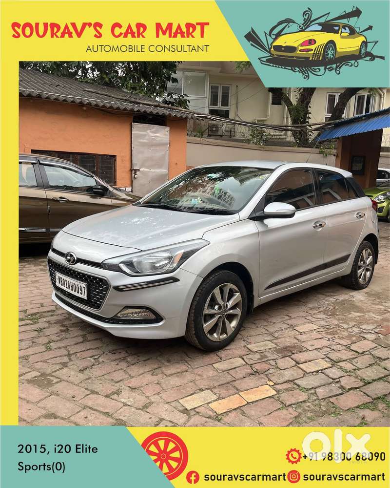 Hyundai I20 Sportz Option 1.2, 2015, Petrol