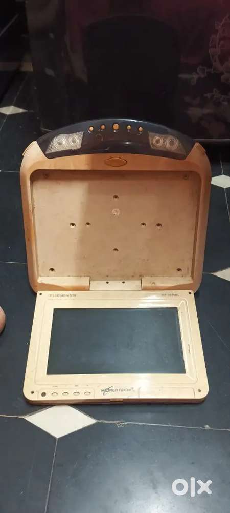 Car interior hanging movie screen