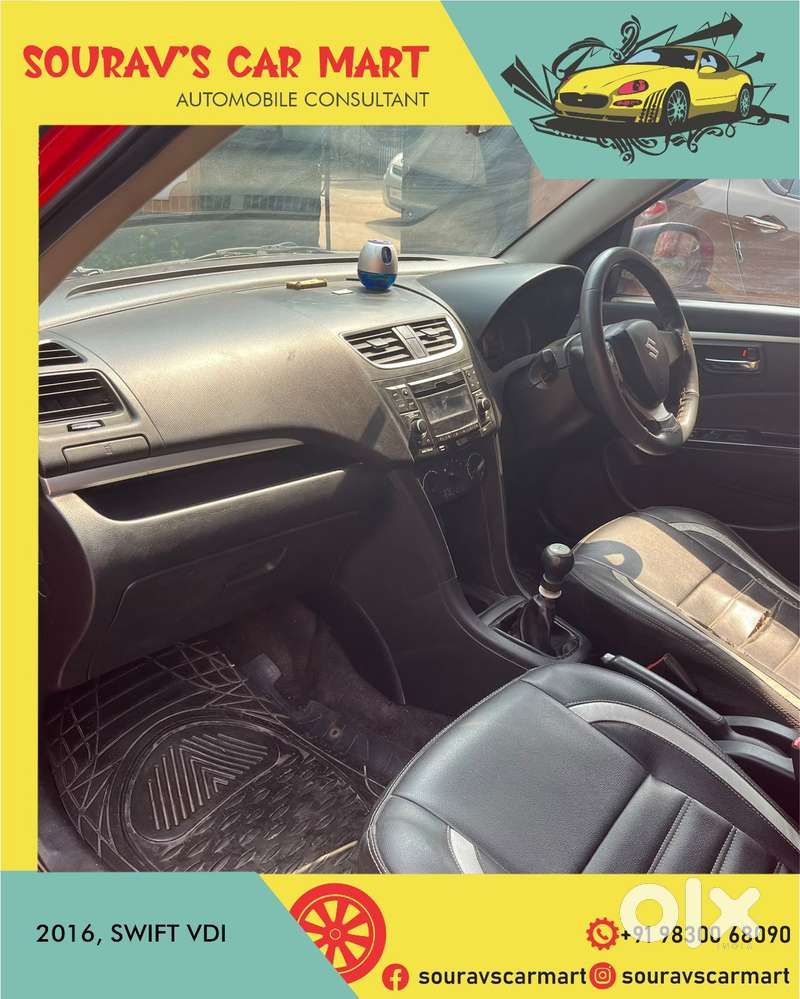Maruti Suzuki Swift Vdi Bs Iv, 2016, Diesel