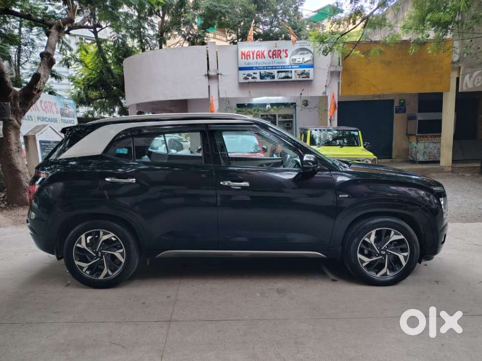 Hyundai Creta Sx (o) 1.5 Petrol Cvt Knight Dual Tone, 2021, Petrol