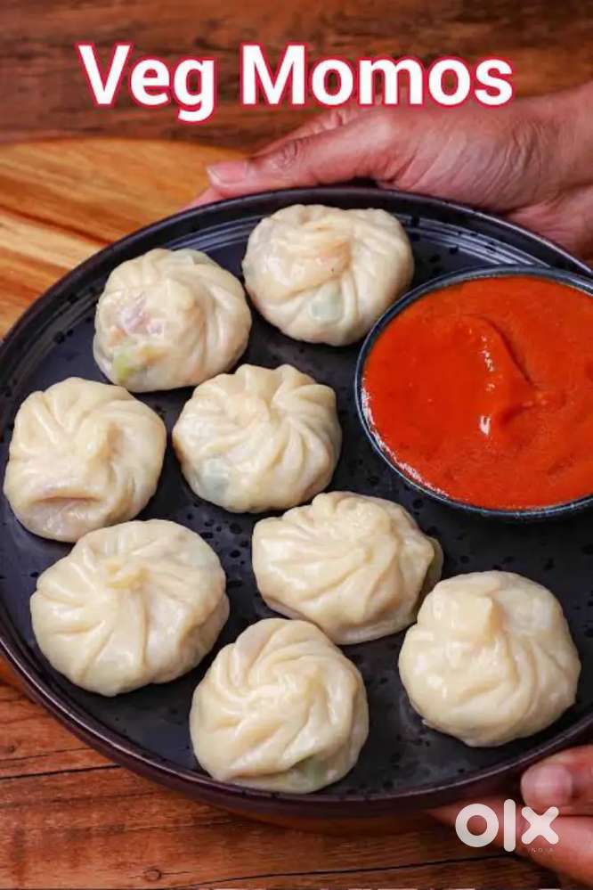 Veg momos, kurkure momos, paneer momos