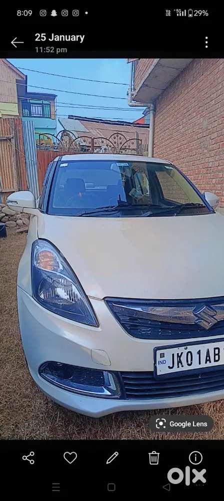 Maruti Suzuki Dzire December 2015 Allmost. 2016 Model Petrol 78500 Km