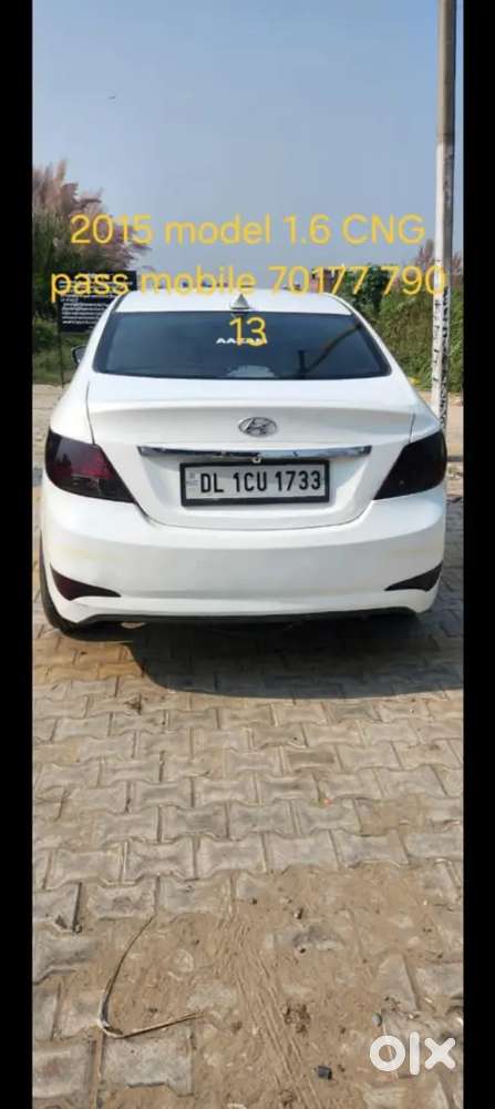Hyundai Verna 2015 Year Model