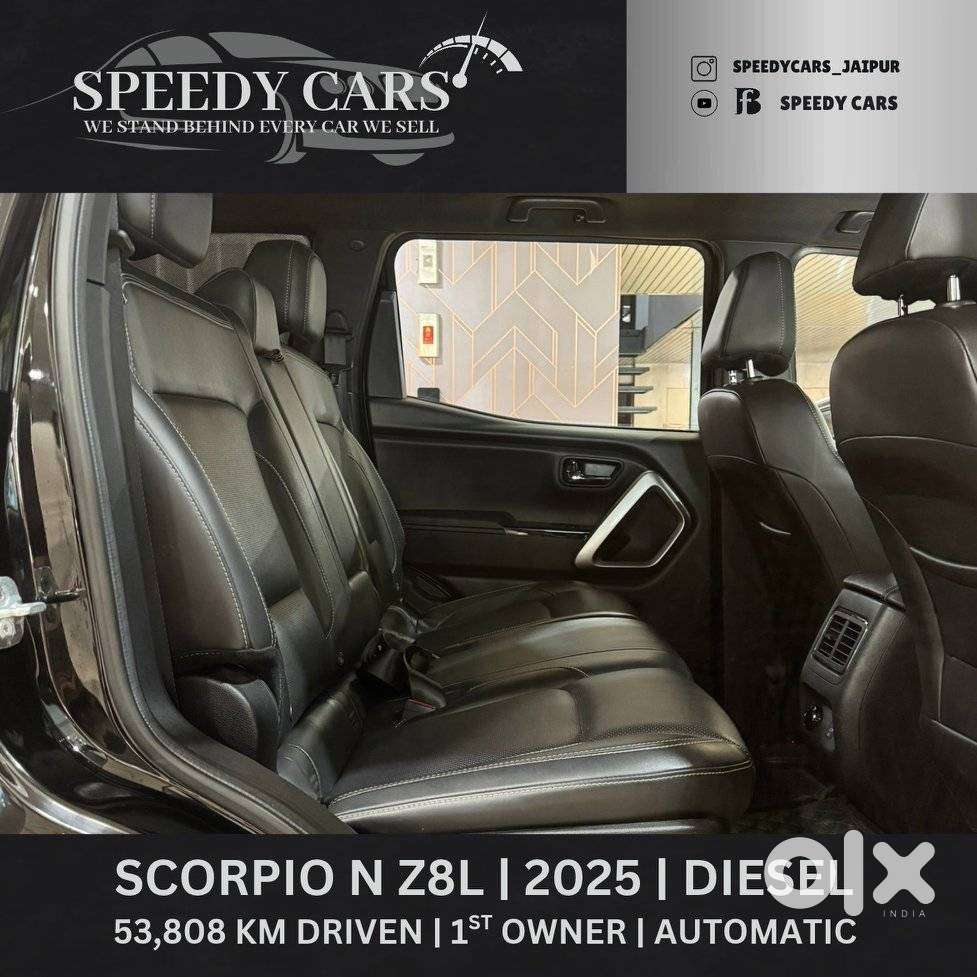 Mahindra Scorpio-n Z8 L Diesel At 2wd 7 Str, 2025, Diesel