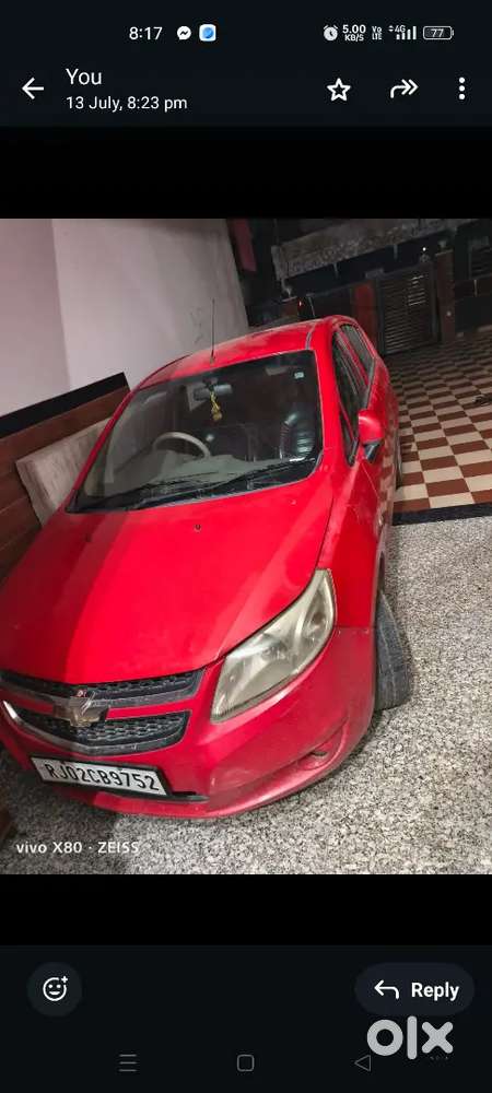 Chevrolet Sail U-va 2014 Diesel Model Arjent Sell..