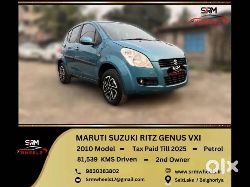 Maruti Suzuki Ritz Genus Vxi, 2010, Petrol