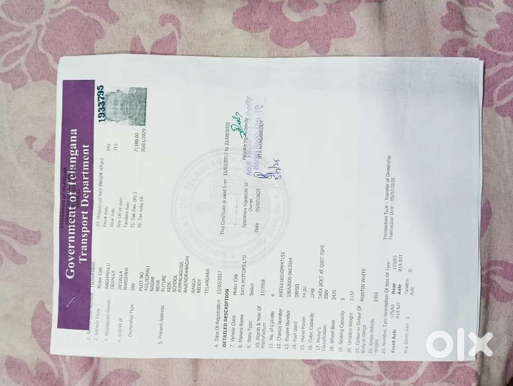 Tata Bolt 1.3 Xms Quadrajet 2017