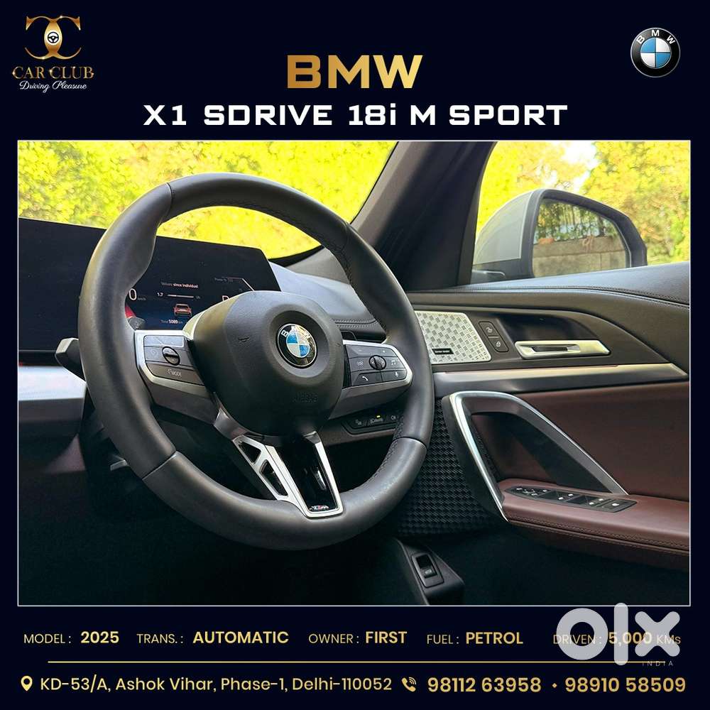 Bmw X1 Sdrive18i M Sport, 2025, Petrol