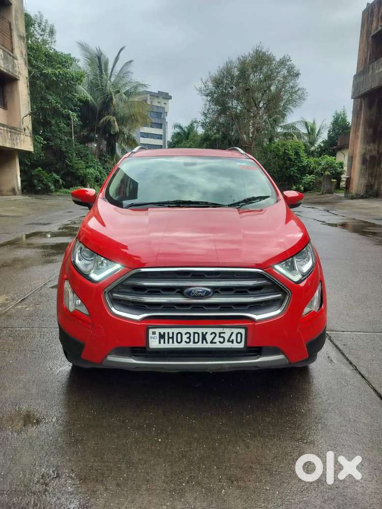 Ford Ecosport Titanium+ 1.5 Petrol At  Race Red  1st Owner