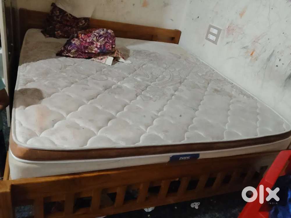 King Size Cot Teak Wood