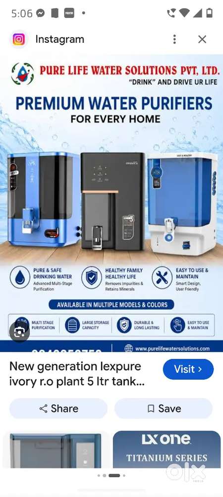 All type water purifier machine model work
