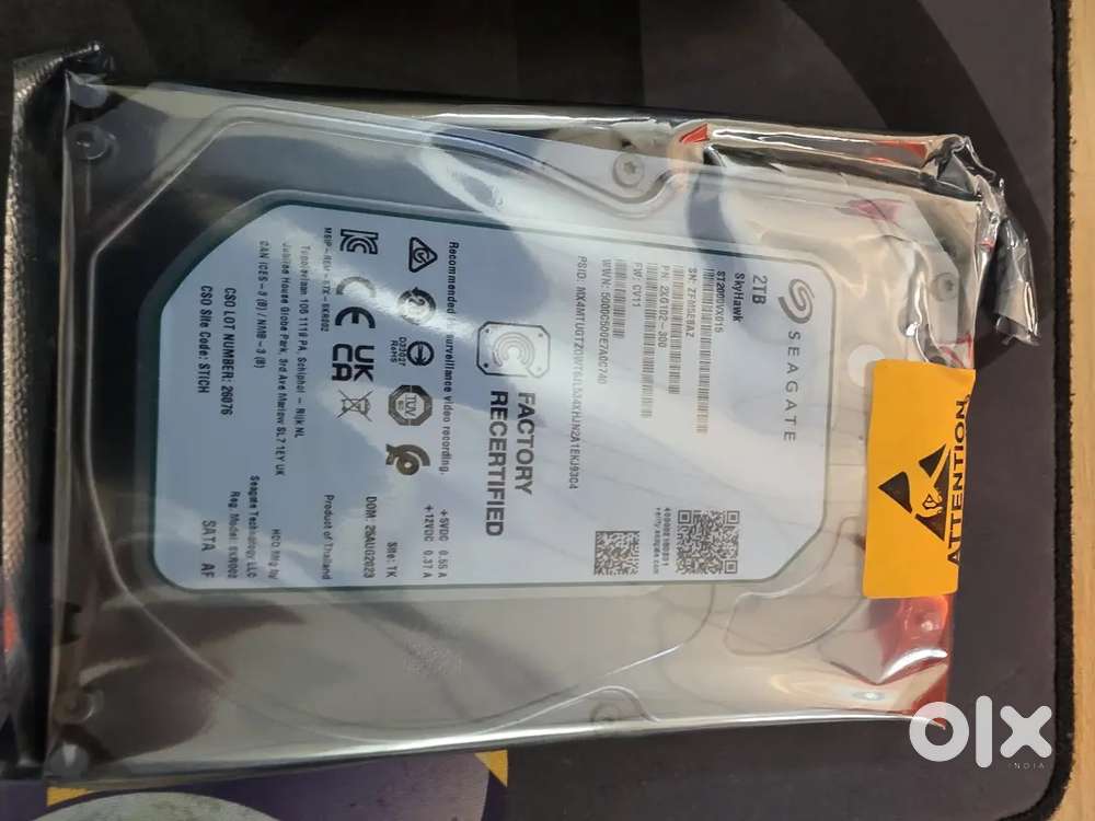 Seagate Hardisk 2TB SKYHAWK