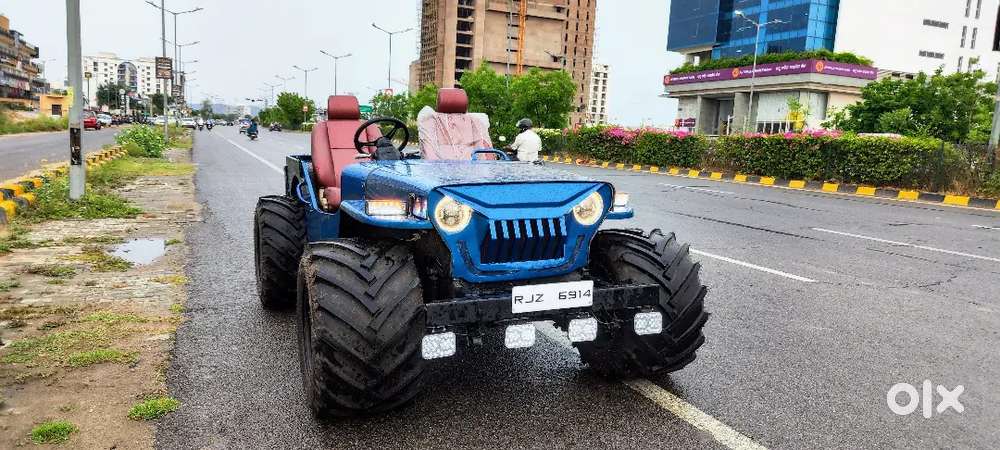 Heavily Modified Monster Jeep With Toyota Engine
