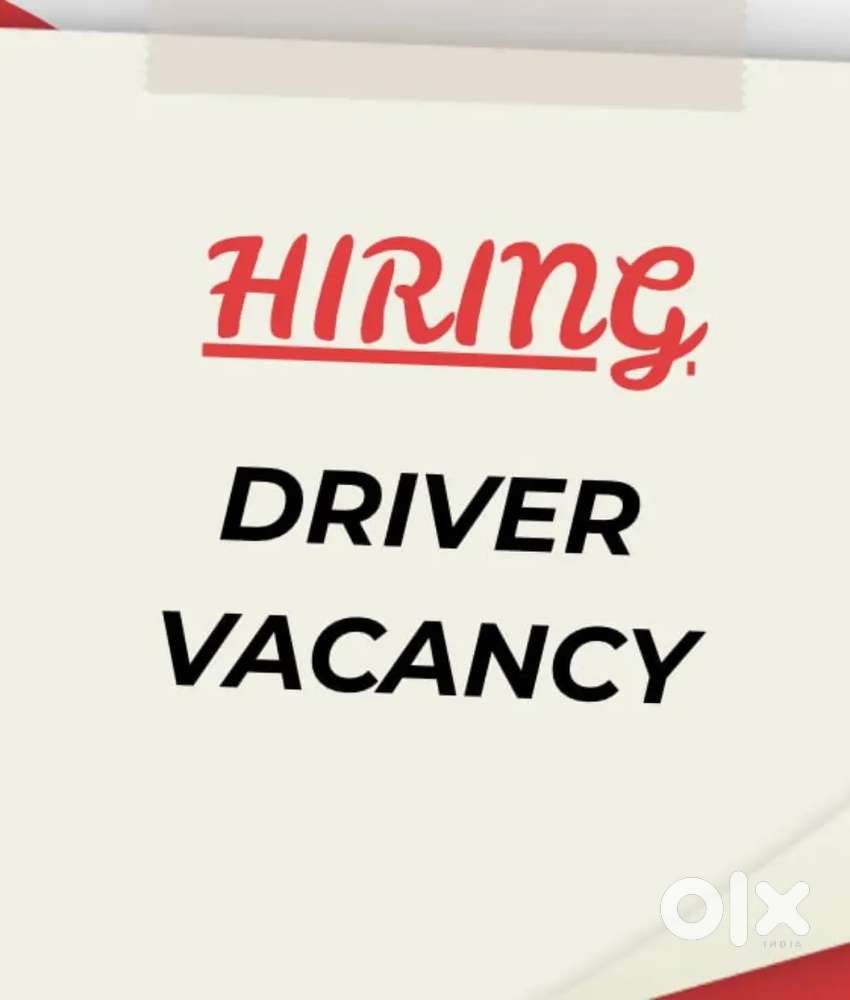 DRIVER സ്റ്റാഫിനെ  ആവശ്യമുണ്ട്