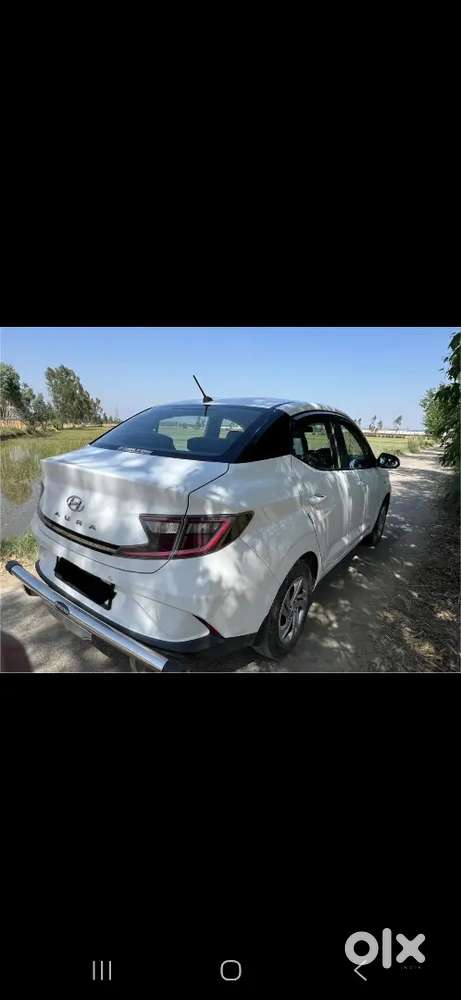 Hyundai Aura 2022 Cng 25000 Km Driven Scratchless Car