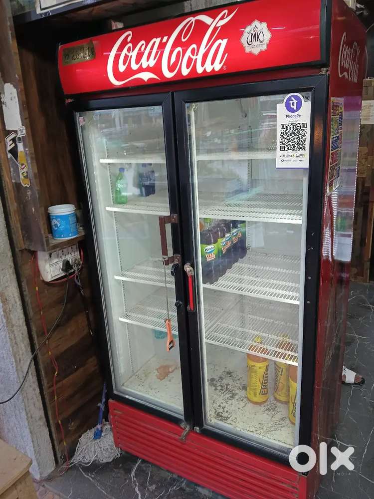 Coco-cola cool drink Dubble door fridge
